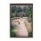 Stupell Industries Rounded Garden Path Bench Floating Frame By Deborah Revell